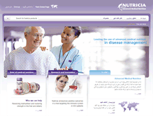 Tablet Screenshot of ir.nutricia.com