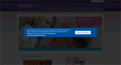 Desktop Screenshot of nutricia.fr