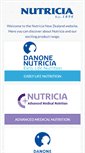 Mobile Screenshot of nutricia.co.nz