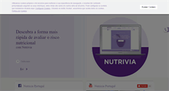 Desktop Screenshot of nutricia.pt