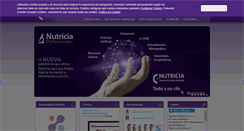 Desktop Screenshot of nutricia.es